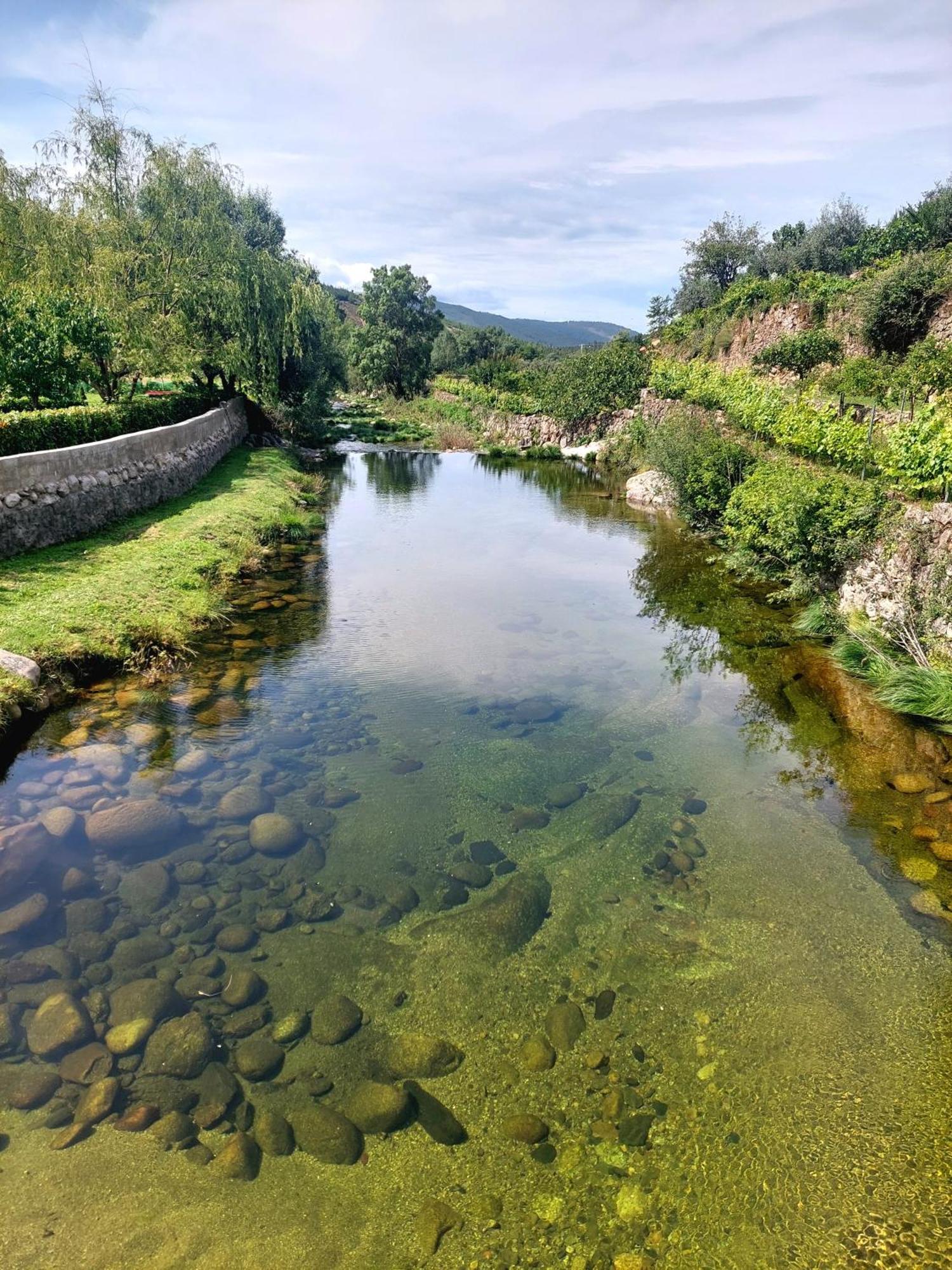 Casa Do Fundo Do Povo - Serra Da Estrela Cortes do Meio Bagian luar foto